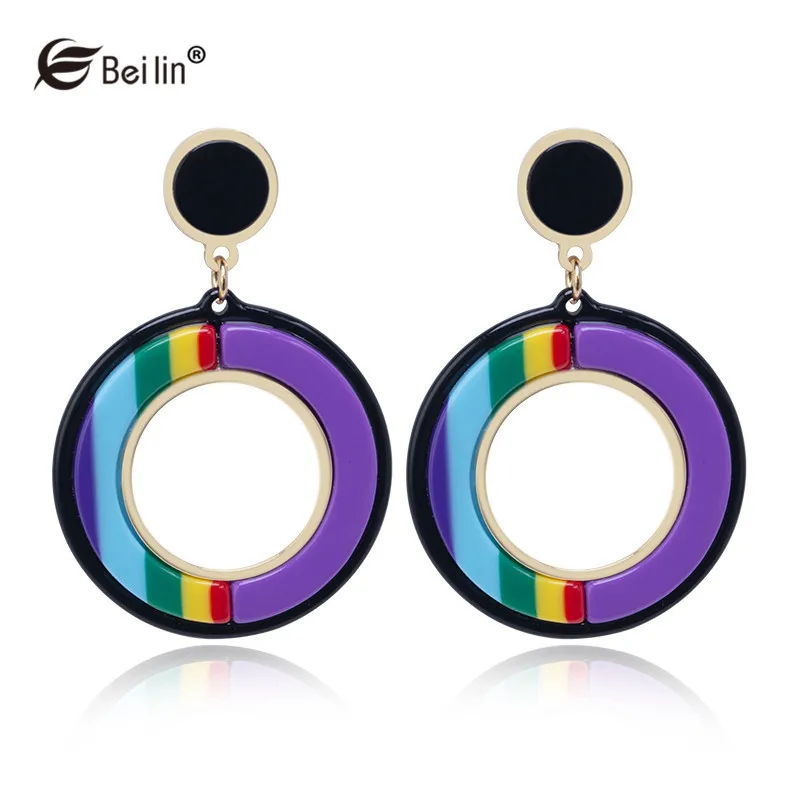 2019 New Fashion Purple Earrings Acetate Earrings Personality Atmosphere Exaggerated Edition Geometric Round Dangle Earrings
2019 New Fashion Purple Earrings Acetate Earrings Personality Atmosphere Exaggerated Edition Geometric Round Dangle Earrings