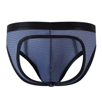Men Thong G-string Open Butt Jockstrap Mesh Hollow Out Sexy Male Underwear Gay U-convex Big Pouch Erotic Gay Panties Ropa Hombre
Men Thong G-string Open Butt Jockstrap Mesh Hollow Out Sexy Male Underwear Gay U-convex Big Pouch Erotic Gay Panties Ropa Hombre