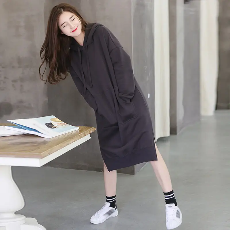 New Hot Women Hooded Sweatshirt Pullover Casual Long Maxi Fleece Autumn Winter Outerwear Plus Size 5XL YAA99
New Hot Women Hooded Sweatshirt Pullover Casual Long Maxi Fleece Autumn Winter Outerwear Plus Size 5XL YAA99