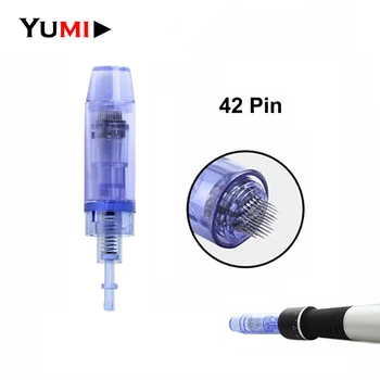 100pcs/lot Bayonet Long Blue Micro 42 Pin Needles Cartridges Microneedles For Electric Dr Derma Pen A1 Tattoo Tips Facial Care
100pcs/lot Bayonet Long Blue Micro 42 Pin Needles Cartridges Microneedles For Electric Dr Derma Pen A1 Tattoo Tips Facial Care