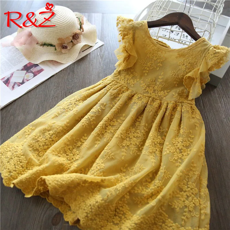 R&Z girls dress 2019 summer new children's sweet flying sleeve princess dress back bow lace embroidered dress
R&Z girls dress 2019 summer new children's sweet flying sleeve princess dress back bow lace embroidered dress