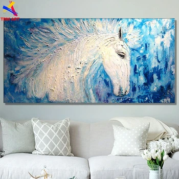 Textured Horse Picture Hand painted Modern Abstract Oil Painting on Canvas for Living Room Wall Art Home Decoration Gift SL055
Textured Horse Picture Hand painted Modern Abstract Oil Painting on Canvas for Living Room Wall Art Home Decoration Gift SL055