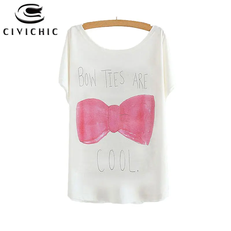 Футболка CIVI WST105 Женская свободного кроя шикарная Милая рубашка с рукавом летучая