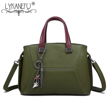 LYKANEFU Women Leather Handbag Tote Shoulder Bags with Long Strap Designer Handbags Purse Female Bag Women TOP-handle Bag
LYKANEFU Women Leather Handbag Tote Shoulder Bags with Long Strap Designer Handbags Purse Female Bag Women TOP-handle Bag