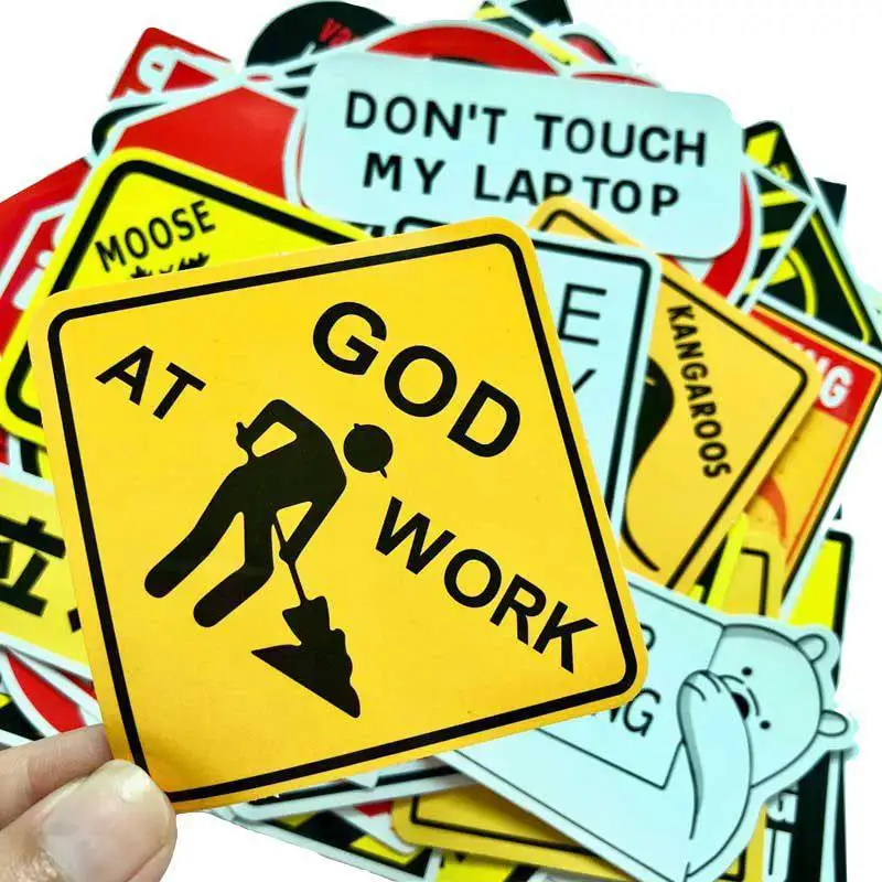 Car Warning Sticker 50pcs Stop Talking No Entry Don't Touch My Laptop Suitcase Boxes Car Warning Logo Stickers
Car Warning Sticker 50pcs Stop Talking No Entry Don't Touch My Laptop Suitcase Boxes Car Warning Logo Stickers