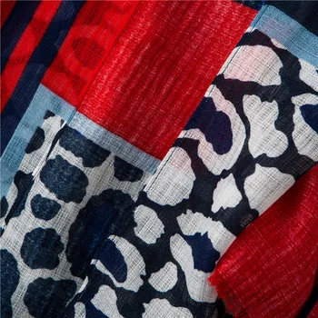 KYQIAO women autumn spring Spain style long leopard patchwork hijab scarf casaco feminino foulard femme
KYQIAO women autumn spring Spain style long leopard patchwork hijab scarf casaco feminino foulard femme