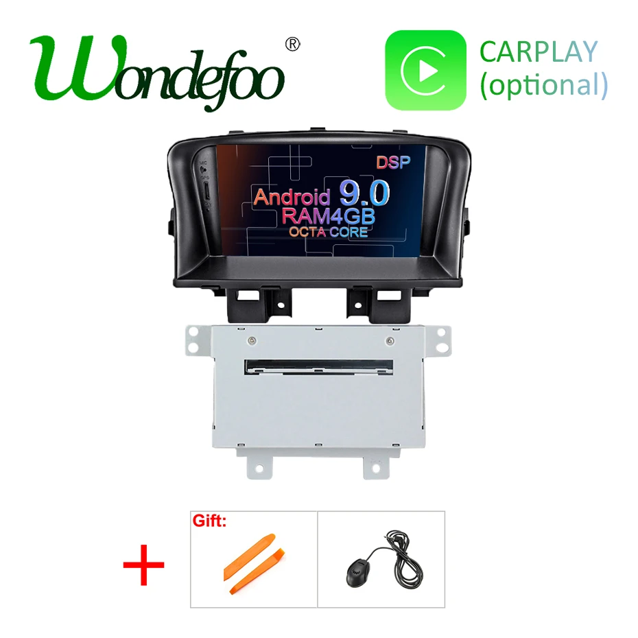 DSP Android 9.0 2 DIN DVD Player for Chevrolet Cruze 2008 2009 2010 2011 GPS receiver Navigation Stereo Radio AV output PC
DSP Android 9.0 2 DIN DVD Player for Chevrolet Cruze 2008 2009 2010 2011 GPS receiver Navigation Stereo Radio AV output PC