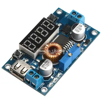 Digital Voltage Regulator DC 5~36V to 1.25~32V 17V 75W Switching Power Supply Constant Voltage & Current Adapter Buck Converter
Digital Voltage Regulator DC 5~36V to 1.25~32V 17V 75W Switching Power Supply Constant Voltage & Current Adapter Buck Converter