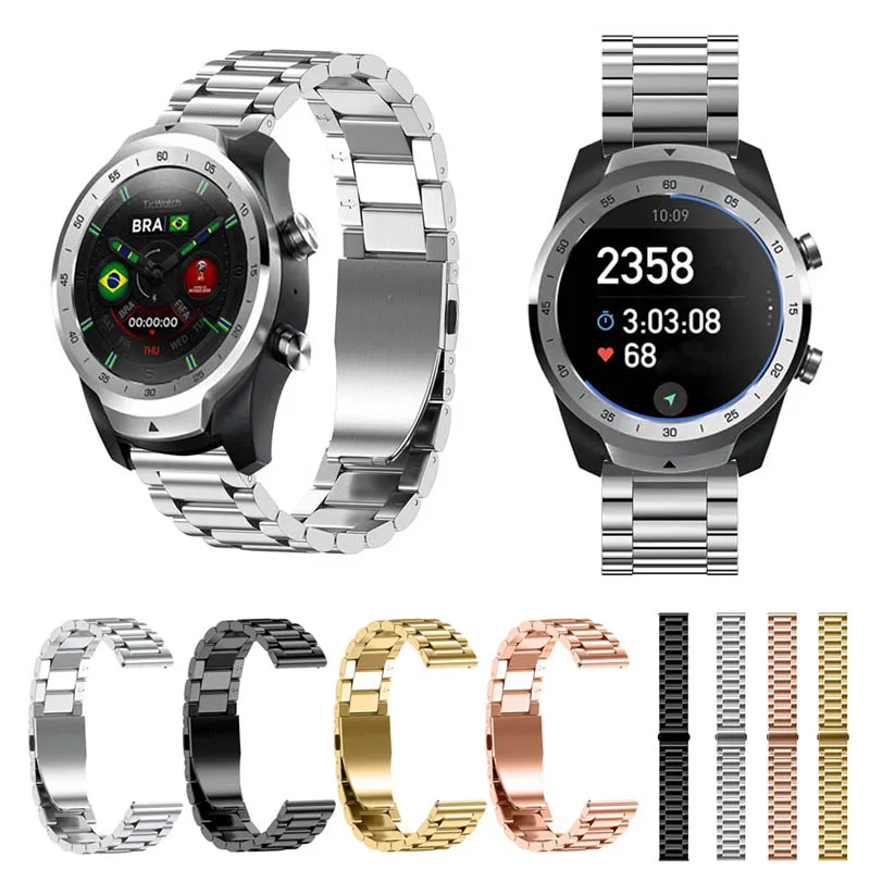 22mm Stainless Steel Bracelet Watch Wrist Band Quick Release Strap Replacement for TicWatch Pro LL@17
22mm Stainless Steel Bracelet Watch Wrist Band Quick Release Strap Replacement for TicWatch Pro LL@17
