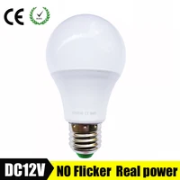E27 LED Bulb Lights 3W 6W DC 12V Led Lamp 9W 12W 15W Energy Saving Lampada 12 Volts Led Light Bulbs for Outdoor Lighting image