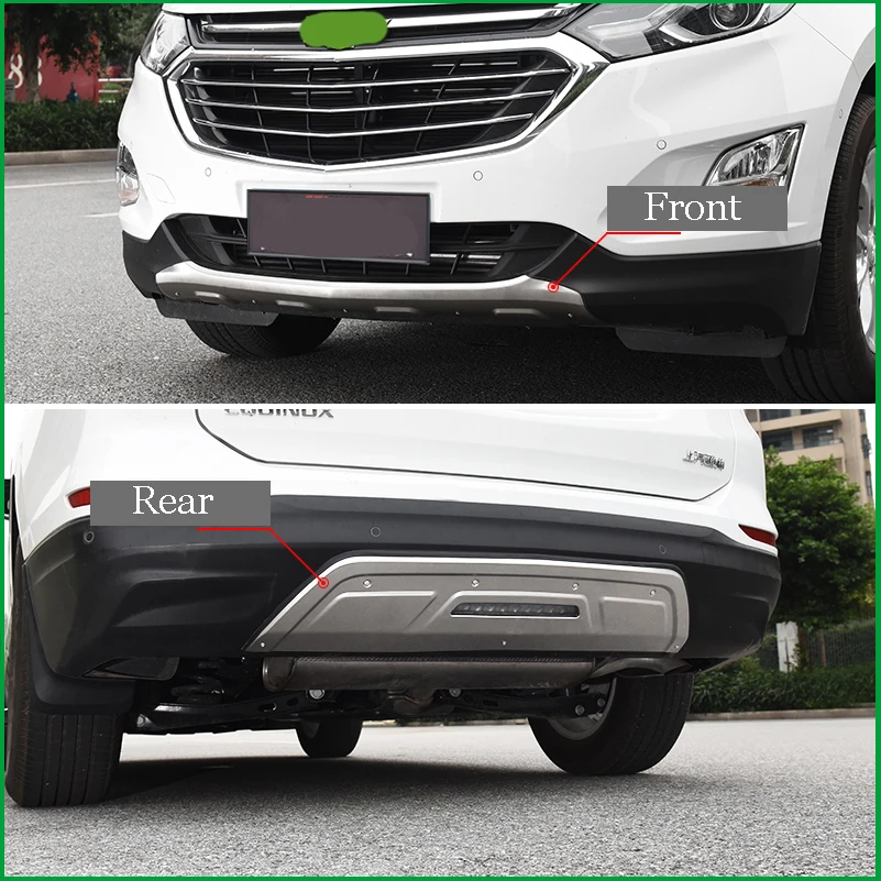 For Chevrolet Equinox 2017 2018 Front Rear Body Bumper Skid Plate protection Fender Guard Bumper Cover Trim Car-styling
For Chevrolet Equinox 2017 2018 Front Rear Body Bumper Skid Plate protection Fender Guard Bumper Cover Trim Car-styling