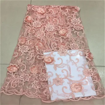 Luxury African French Embroidery Sequins Design Peach Beaded 3d Flower Lace Fabric For Evening Dress X6
Luxury African French Embroidery Sequins Design Peach Beaded 3d Flower Lace Fabric For Evening Dress X6