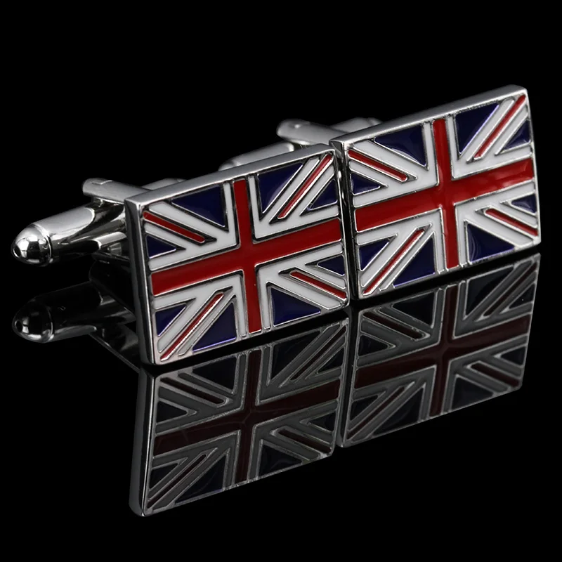 HYX Enamel cufflinks male French UK Flag shirt cufflinks cuff button French Shirt Men Jewelry Wedding Groom Men Cuff Links
HYX Enamel cufflinks male French UK Flag shirt cufflinks cuff button French Shirt Men Jewelry Wedding Groom Men Cuff Links