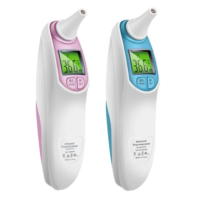 Infrared Ear Forehead Thermometer Digital LCD Display Baby Adult Body Fever Temperature Measurement
Infrared Ear Forehead Thermometer Digital LCD Display Baby Adult Body Fever Temperature Measurement