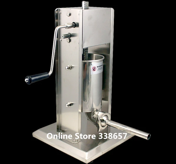 7L commercial vertical manual hand sausage making stuffer sausage extruder filler maker machine tools
7L commercial vertical manual hand sausage making stuffer sausage extruder filler maker machine tools
