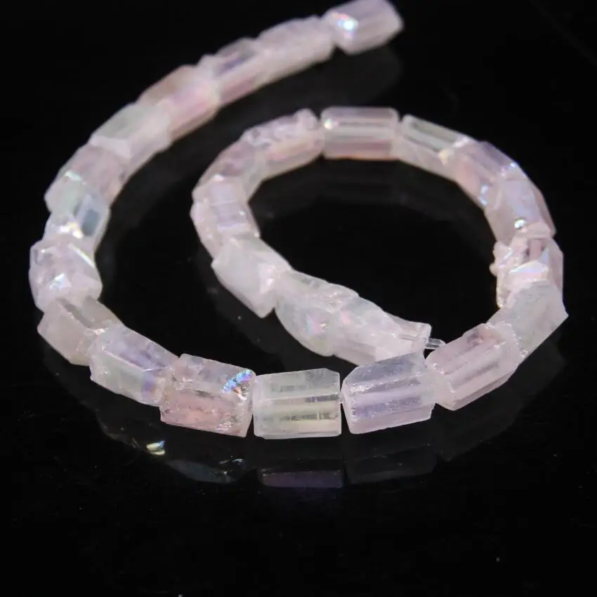 15.5"/strand Titanium White AB Crystal Faceted Nugget Pendant Beads,Natural Crystal Quartz Freeform Cut Nugget Beads Jewelry
15.5"/strand Titanium White AB Crystal Faceted Nugget Pendant Beads,Natural Crystal Quartz Freeform Cut Nugget Beads Jewelry