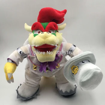 New Super Mario Bros Standing Post Wedding Dress Detachable Hat Bowser Koopa Plush Doll Figure Stuffed Animal Toys Gift 14 Inch
New Super Mario Bros Standing Post Wedding Dress Detachable Hat Bowser Koopa Plush Doll Figure Stuffed Animal Toys Gift 14 Inch