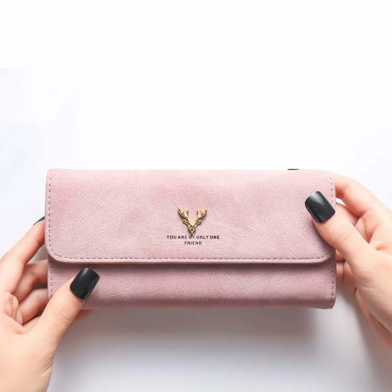 Women Wallet Purse Long Antlers Female Leather Money Bag Women Clutch Phone Female Purse Card Holder Feminima Bolsa Vintage
Women Wallet Purse Long Antlers Female Leather Money Bag Women Clutch Phone Female Purse Card Holder Feminima Bolsa Vintage