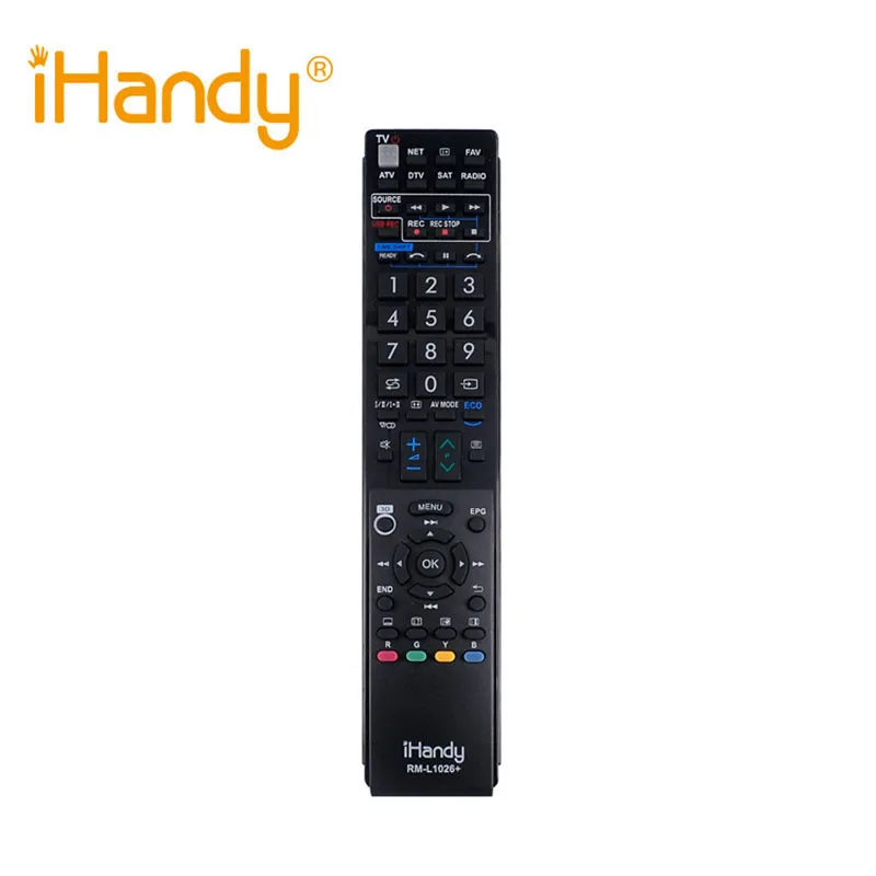 RM-L1026+ Applicable Sharp LCD TV Remote Control Universal Digital Intelligent TV Control Remote English Version
RM-L1026+ Applicable Sharp LCD TV Remote Control Universal Digital Intelligent TV Control Remote English Version