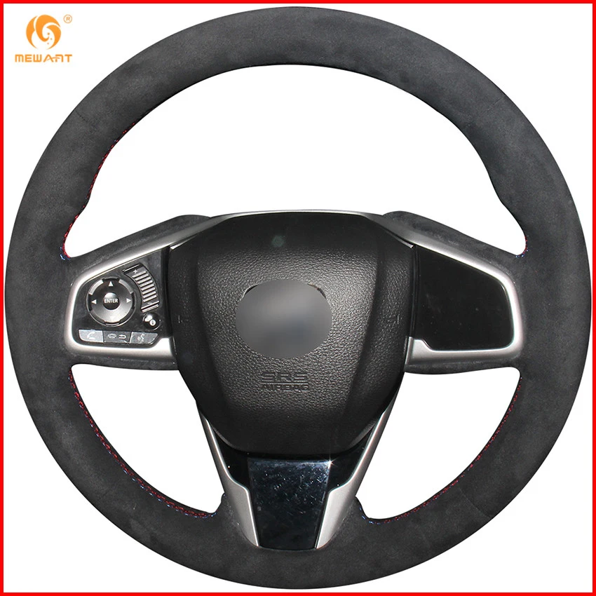 MEWANT Black Suede Car Steering Wheel Cover for Honda Civic Civic 10 2016 2017 2018 CRV CR-V 2017 Interior Accessories Parts
MEWANT Black Suede Car Steering Wheel Cover for Honda Civic Civic 10 2016 2017 2018 CRV CR-V 2017 Interior Accessories Parts