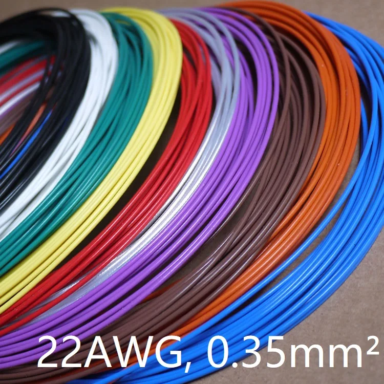 22AWG Teflon Silver Plate Wire 0.35mm Square OFC PTFE Insulated Electric Signal Cable High Temperature Stranded Earphone Line
22AWG Teflon Silver Plate Wire 0.35mm Square OFC PTFE Insulated Electric Signal Cable High Temperature Stranded Earphone Line