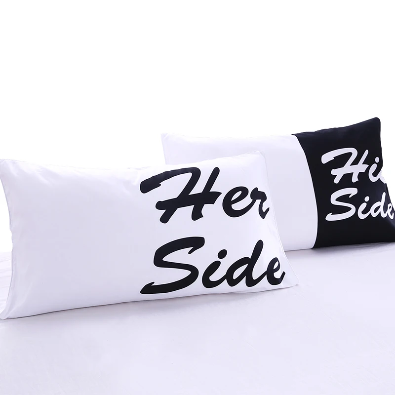 Set of 2 Funny Sleeping Pillowcases Cover Letter Print Wedding Gift Couple Pillow Cases Polyester Bridal Shower 50*75cm 50*90cm
Set of 2 Funny Sleeping Pillowcases Cover Letter Print Wedding Gift Couple Pillow Cases Polyester Bridal Shower 50*75cm 50*90cm