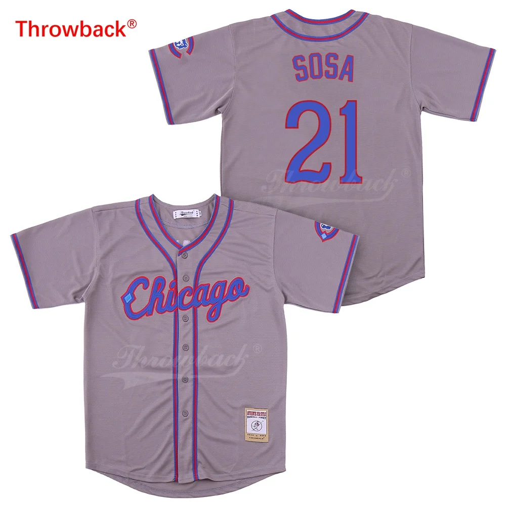 Throwback Jersey Men's Chicago Sosa Jerseys Baseball Jersey Size S-XXXL Shirt Wholesale Stiched Cheap 2019021819
Throwback Jersey Men's Chicago Sosa Jerseys Baseball Jersey Size S-XXXL Shirt Wholesale Stiched Cheap 2019021819