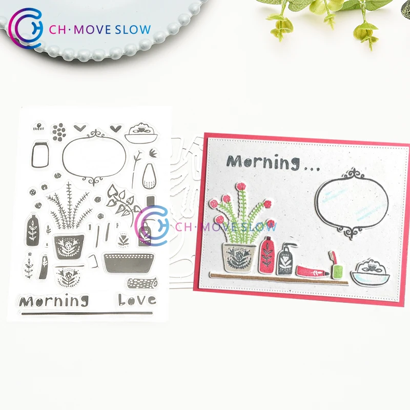 CH Morning Love Stencil Metal Stamp Cutting Dies For Scrapbooking Practice Hands-on DIY Album Decor Card Craft Dies
CH Morning Love Stencil Metal Stamp Cutting Dies For Scrapbooking Practice Hands-on DIY Album Decor Card Craft Dies