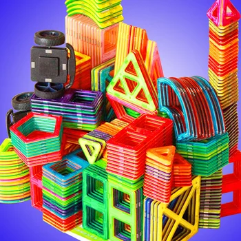 54pcs/set Big Size Magnetic Blocks Triangle Square Bricks Magnetic Designer Construction Toys For Kids Gift
54pcs/set Big Size Magnetic Blocks Triangle Square Bricks Magnetic Designer Construction Toys For Kids Gift