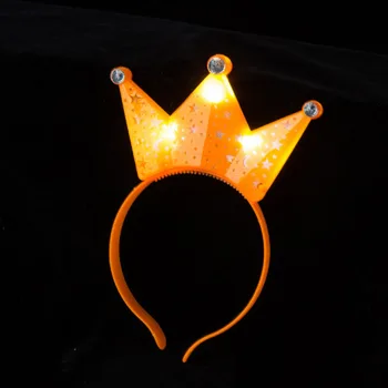Colorful Crown Tiara Flashing Headband Glowing Headdress Concert Cheering Props Halloween Glow Party Supplies
Colorful Crown Tiara Flashing Headband Glowing Headdress Concert Cheering Props Halloween Glow Party Supplies