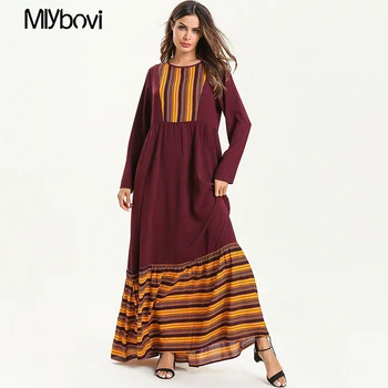 Brown Fashion adult muslim abaya 2019 Patchwork Arab Middle East hit color muslim abaya Dresses Robe Ramadan dress Vestidos
Brown Fashion adult muslim abaya 2019 Patchwork Arab Middle East hit color muslim abaya Dresses Robe Ramadan dress Vestidos