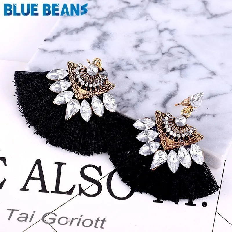 Tassel earrings bohemian statement luxury long earring valentine's day handmade women geometric fringe fashion big rhinestone gg
Tassel earrings bohemian statement luxury long earring valentine's day handmade women geometric fringe fashion big rhinestone gg