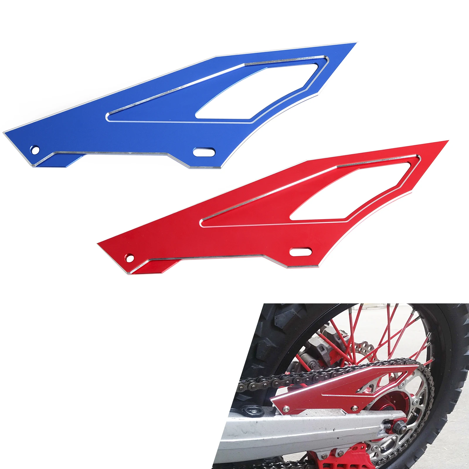 CNC Aluminum Chain Cover Guard For Honda CRF250L CRF250M 2012-2015 XR250/Baja CRM250R/AR Yamaha Serow225 TW200/225
CNC Aluminum Chain Cover Guard For Honda CRF250L CRF250M 2012-2015 XR250/Baja CRM250R/AR Yamaha Serow225 TW200/225