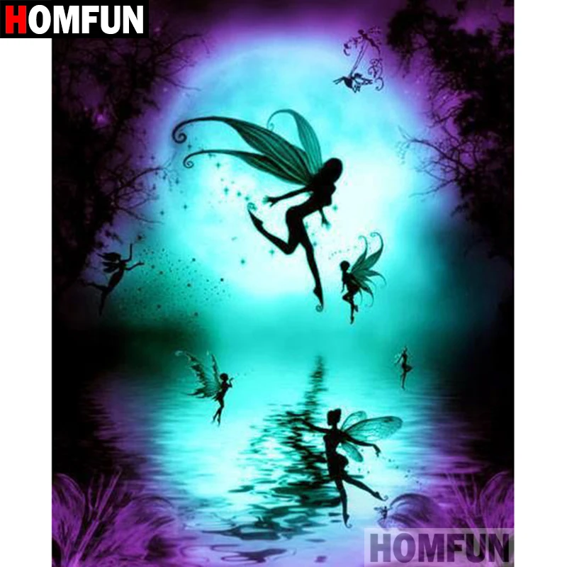 HOMFUN 5D DIY Diamond Painting Full Square/Round Drill "Moonlight Elves" Embroidery Cross Stitch gift Home Decor Gift A08036
HOMFUN 5D DIY Diamond Painting Full Square/Round Drill "Moonlight Elves" Embroidery Cross Stitch gift Home Decor Gift A08036