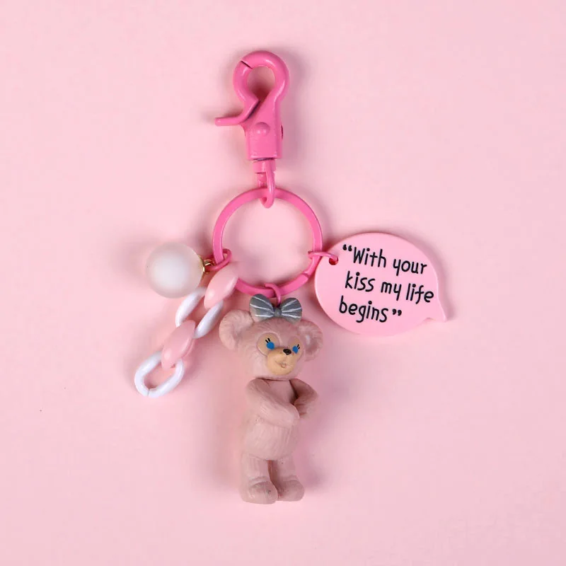 Cute Cartoon Stellalou Rabbit Duffy Bear Doll Keychain Pendant for Women Bag Charms Ornament Jewelry Car Key Rings
Cute Cartoon Stellalou Rabbit Duffy Bear Doll Keychain Pendant for Women Bag Charms Ornament Jewelry Car Key Rings