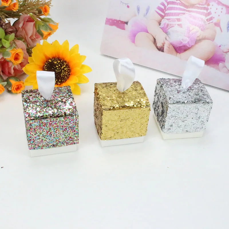 AVEBIEN 50pcs Fashion Glitter Candy Box Baby Shower Party Favor Gifts Wedding Event Chocolate Box Birthday Party Decorations Kid
AVEBIEN 50pcs Fashion Glitter Candy Box Baby Shower Party Favor Gifts Wedding Event Chocolate Box Birthday Party Decorations Kid