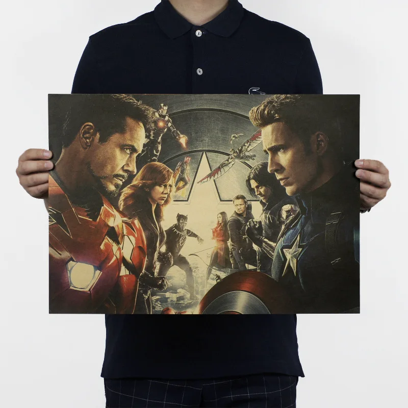 Captain America 3/Steven Steve Rogers/classic Hollywood movie/kraft paper/bar poster/Retro Poster/decorative painting 51x35.5cm
Captain America 3/Steven Steve Rogers/classic Hollywood movie/kraft paper/bar poster/Retro Poster/decorative painting 51x35.5cm