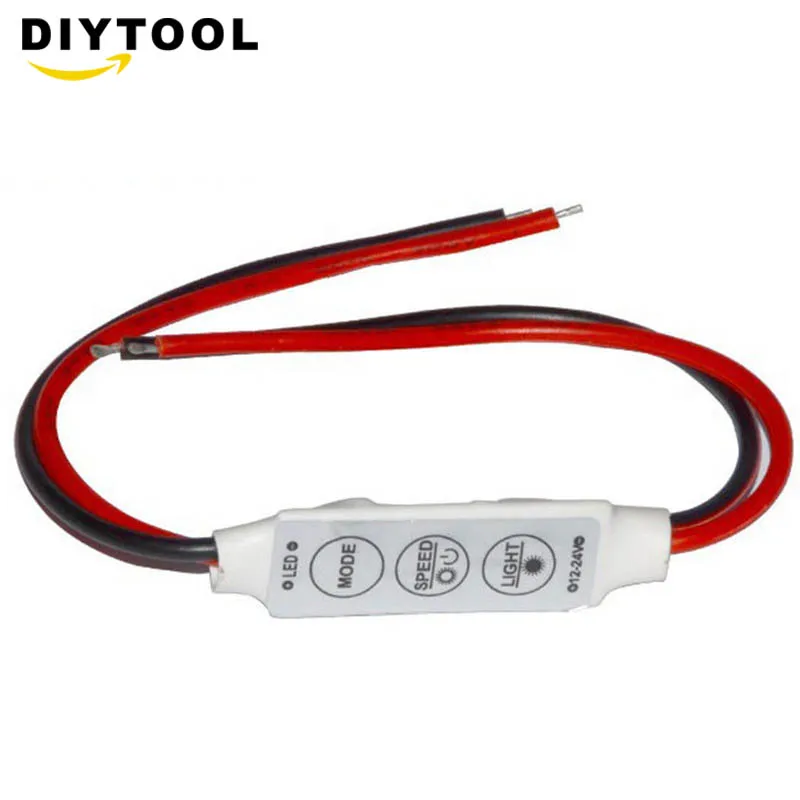 1 pcs Single Color Foxanon Dimmer Controller switch 12V DC 3 keys For 5050 3528 5630 5730 3014 Led Strip lamps lighting
1 pcs Single Color Foxanon Dimmer Controller switch 12V DC 3 keys For 5050 3528 5630 5730 3014 Led Strip lamps lighting