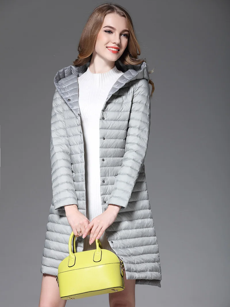 Parka Coat Woman White Duck Down Long Jacket Female Hooded Ultra Light Padded Jackets Winter Long Coat Fashion Parkas Solid
Parka Coat Woman White Duck Down Long Jacket Female Hooded Ultra Light Padded Jackets Winter Long Coat Fashion Parkas Solid
