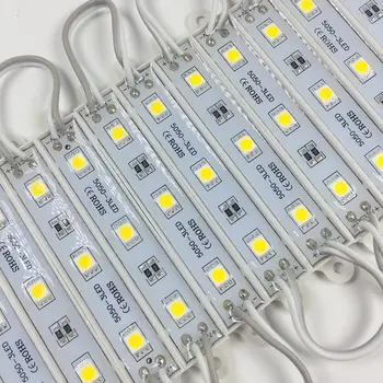 LED Module 5050 3 LED DC12V Waterproof Advertisement Design LED Modules Super Bright Lighting
LED Module 5050 3 LED DC12V Waterproof Advertisement Design LED Modules Super Bright Lighting