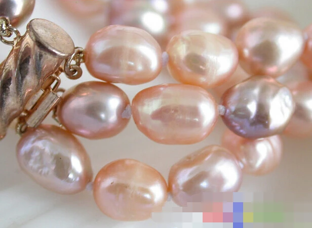 FREE SHIPPING>>>@@ > 01285 3row 8" pink lavender baroque Freshwater cultured pearl bracelet
FREE SHIPPING>>>@@ > 01285 3row 8" pink lavender baroque Freshwater cultured pearl bracelet