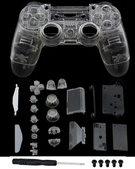 PS4 V1 Controller Full Housing Shell Case Cover Mod Kit buttons For Playstation 4 Gamepad Dualshock 4 Replace PS4 Transparent
PS4 V1 Controller Full Housing Shell Case Cover Mod Kit buttons For Playstation 4 Gamepad Dualshock 4 Replace PS4 Transparent