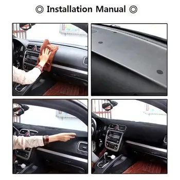 Silicone Slip Felt Fabric Dashboard Cover Sun Cover Pad Motors Parts Car Accessories Dash Mat Pad Black Dashboard Mat
Silicone Slip Felt Fabric Dashboard Cover Sun Cover Pad Motors Parts Car Accessories Dash Mat Pad Black Dashboard Mat