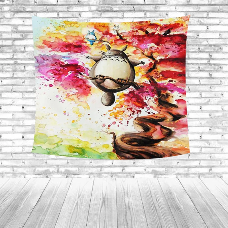 Cartoon Anime Totoro Print Wall Tapestry Cat Sunflower Butterfly Pattern Picnic Mat Family Table Bedroom Wall Decoration Blanket
Cartoon Anime Totoro Print Wall Tapestry Cat Sunflower Butterfly Pattern Picnic Mat Family Table Bedroom Wall Decoration Blanket