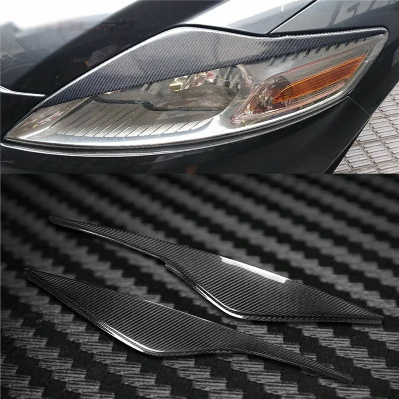Carbon Fiber Headlight Cover Eyebrows Eyelid Trim Sticker For Ford Mondeo 2007-2013
Carbon Fiber Headlight Cover Eyebrows Eyelid Trim Sticker For Ford Mondeo 2007-2013