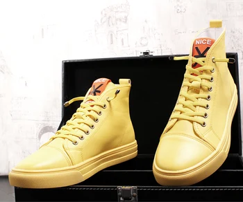Autumn Winter Men Fashion Shoes Male High Top Men Microfiber Ankle Boots America Men Casual Boots Vintage Letter Casual Shoes
Autumn Winter Men Fashion Shoes Male High Top Men Microfiber Ankle Boots America Men Casual Boots Vintage Letter Casual Shoes