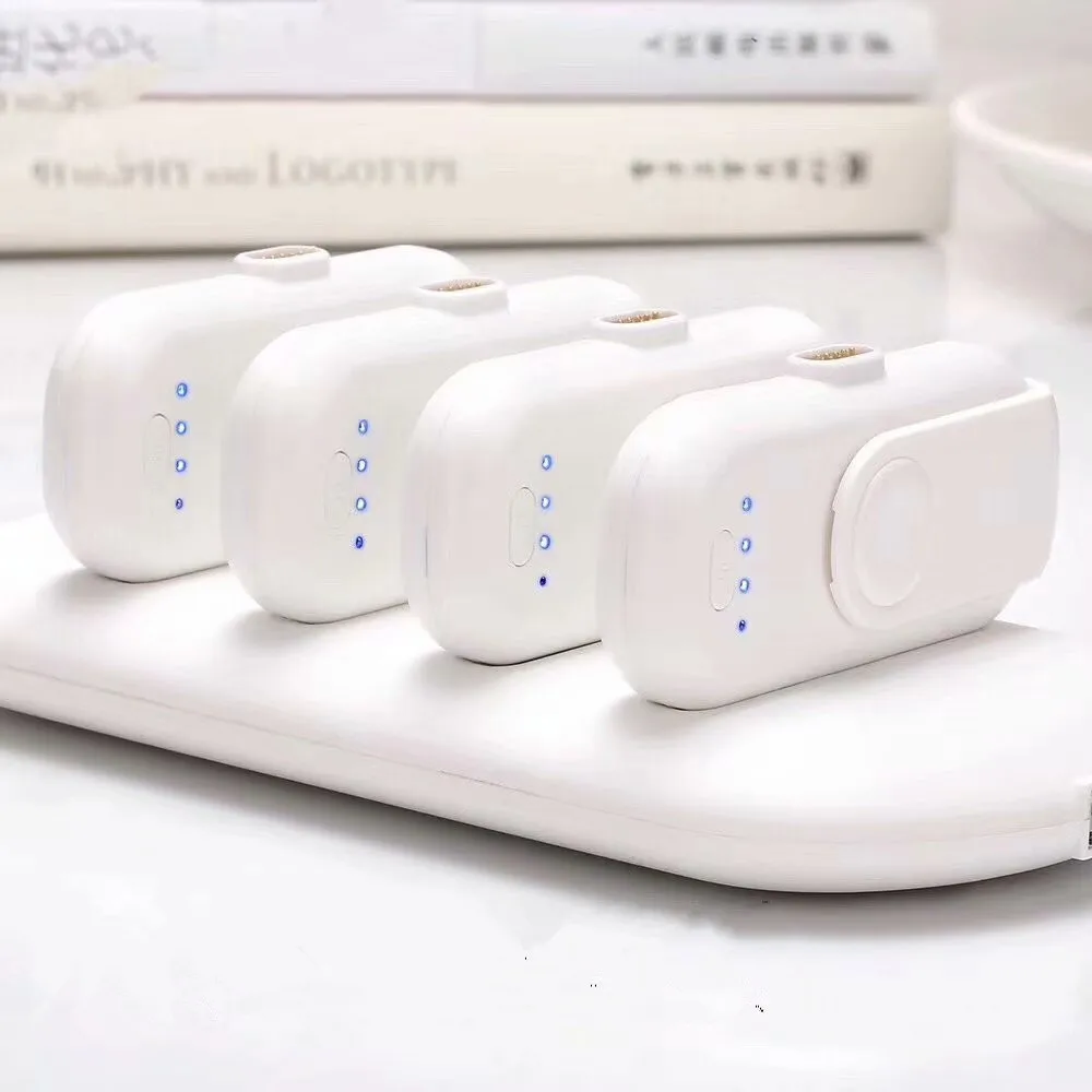 New Arrival 4pcs 1000mAh + 1pcs 5000mAh External Battery Magnetic Power Bank Charger for iPhone Android Type C Smartphones
New Arrival 4pcs 1000mAh + 1pcs 5000mAh External Battery Magnetic Power Bank Charger for iPhone Android Type C Smartphones