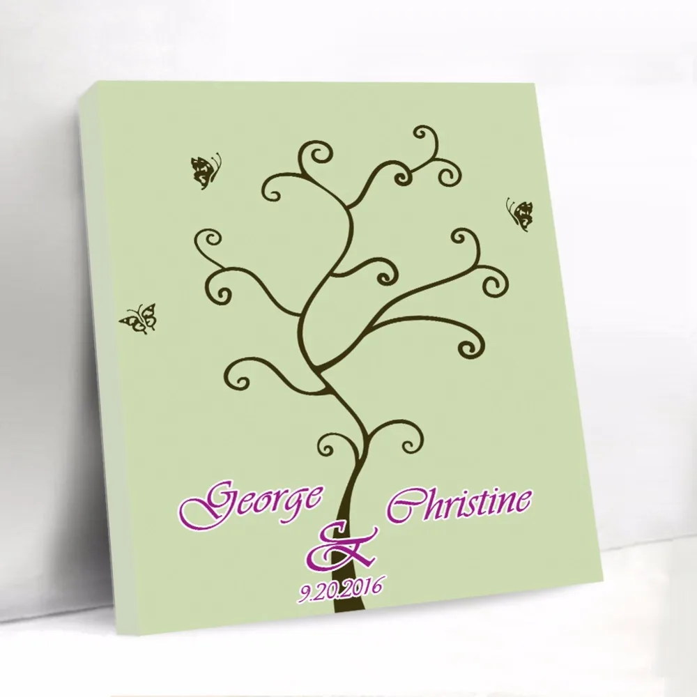 Custom Wedding Guest Book with Butterfly Canvas Fingerprint Tree Guest Book Baby Shower Sign Book Party Decorations Wedding Gift
Custom Wedding Guest Book with Butterfly Canvas Fingerprint Tree Guest Book Baby Shower Sign Book Party Decorations Wedding Gift