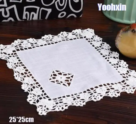 Modern Lace Cotton crochet place table mat cloth pad cup mug coffee doily tea dining coaster drink placemat Christmas kitchen
Modern Lace Cotton crochet place table mat cloth pad cup mug coffee doily tea dining coaster drink placemat Christmas kitchen
