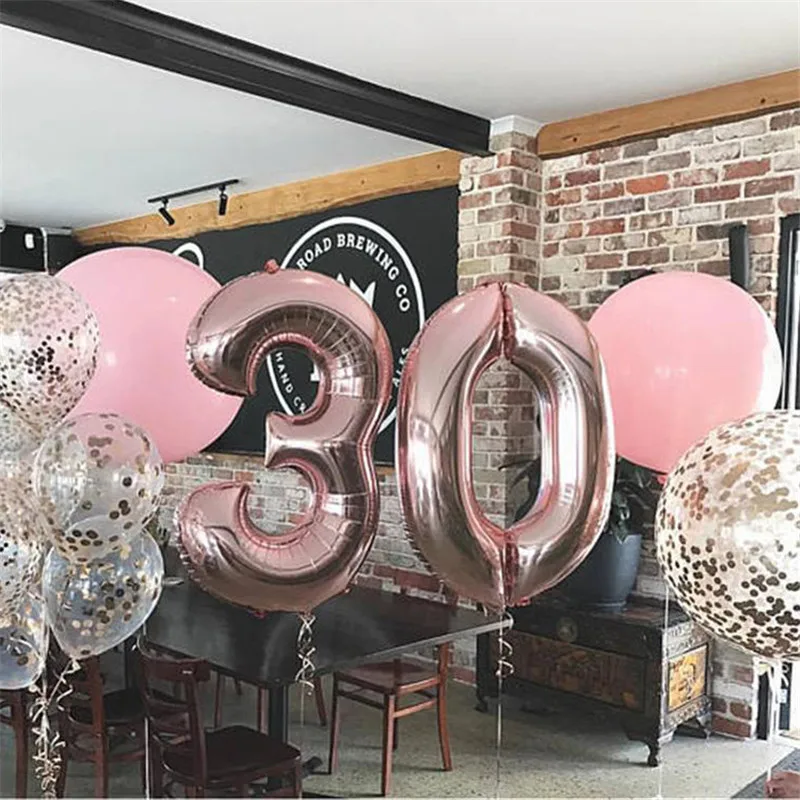 1PC Rose Golden Balloons 40inch Number Balloons Creative Aluminium Foil Birthday Balloons For Wedding Party Decorative Supplies
1PC Rose Golden Balloons 40inch Number Balloons Creative Aluminium Foil Birthday Balloons For Wedding Party Decorative Supplies